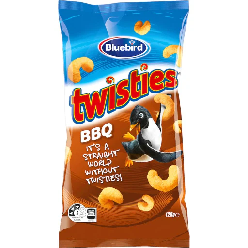 BLUEBIRD TWISTIES BBQ 120G