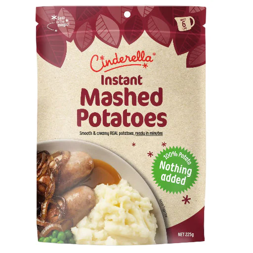 CINDERELLA INSTANT MASHED POTATOES 225G