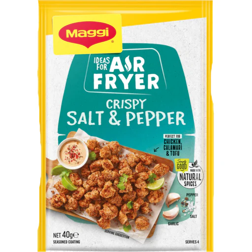 MAGGI AIR FRYER CRISPY SALT & PEPPER 40G