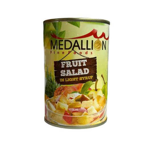 MEDALLION FRUIT SALAD IN LIGHT SYRUP 410G