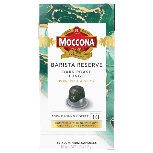 MOCCONA BARISTA RESERVE DARK ROAST ESPRESSO #10 CAPSULES 10PK