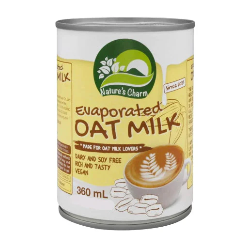 NATURES CHARM EVAPORATED OAT MILK 360ML