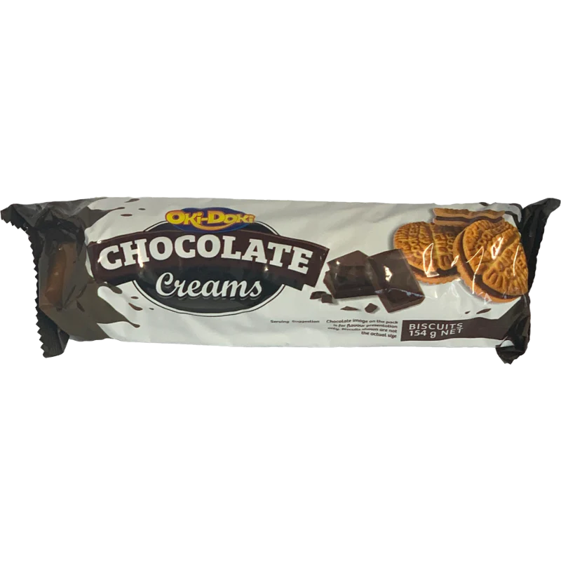 OKI DOKI CHOCOLATE CREAMS 154G
