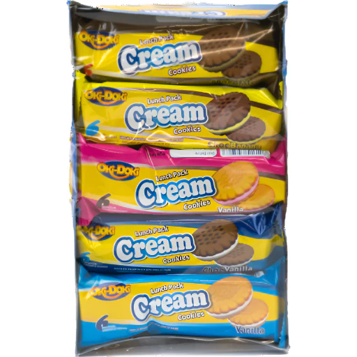 OKI DOKI LUNCH PACK CREAM COOKIES 10PK