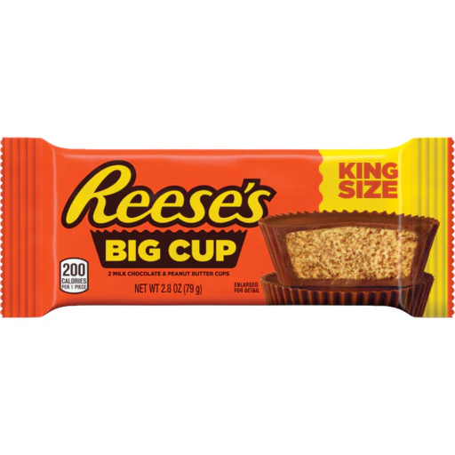 REESES PEANUT BUTTER BIG CUP 2PK 79G