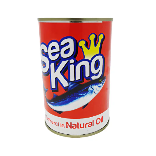 SEA KING MACKEREL IN NATURAL OIL 425G
