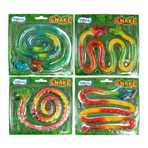 VIDAL SNAKES ASSORTED 66G